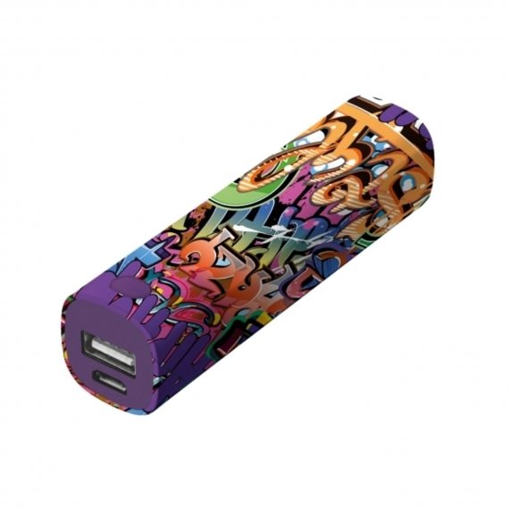 Bateria Externa Trust Urban Tag Powerstick 2600 - Graffiti Objects