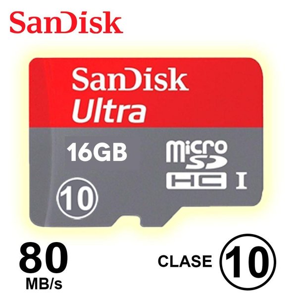 Tarjeta microSD UHS-I SanDisk Ultra