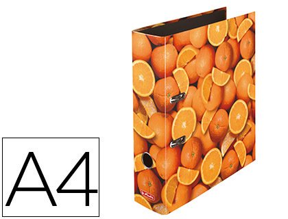 Archivador de palanca A4 - Naranjas