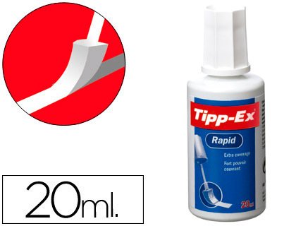 Corrector tipp-ex frasco 20 ml.