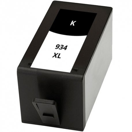 934XL BK Cartucho negro compatible con HP C2P23AE / C2P19AE