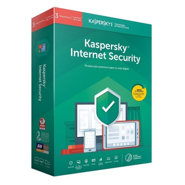 ANTIVIRUS KASPERSKY INTERNET SECURITY  - 3 LICENCIAS / 1 AÑO