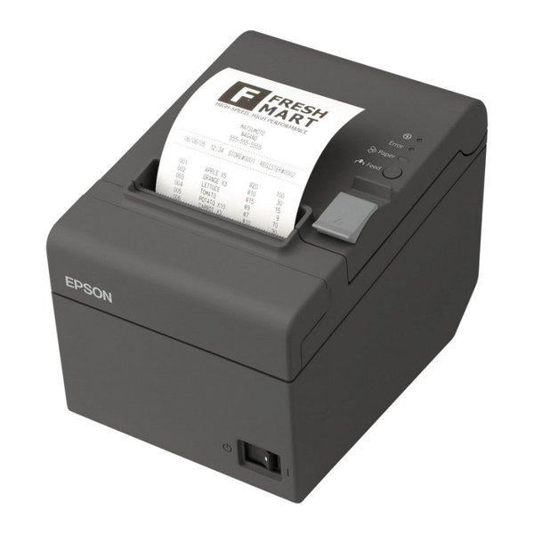 Epson Impresora Tickets TM-T20II Usb+RS232 Negra